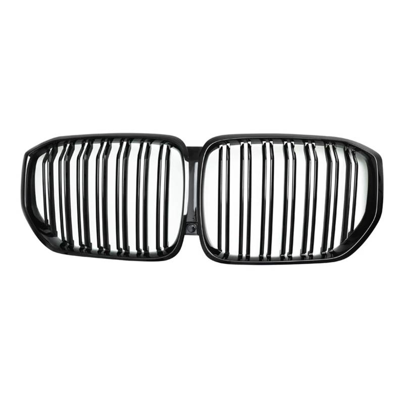 MEIZIYU Auto-Frontstoßstangengrill, passend for X5 G05 2018–2022, passend for M Performance Style Racing Grill Double Line, glänzend schwarz, Autozubehör Stoßstangengitter für die Frontpartie von MEIZIYU