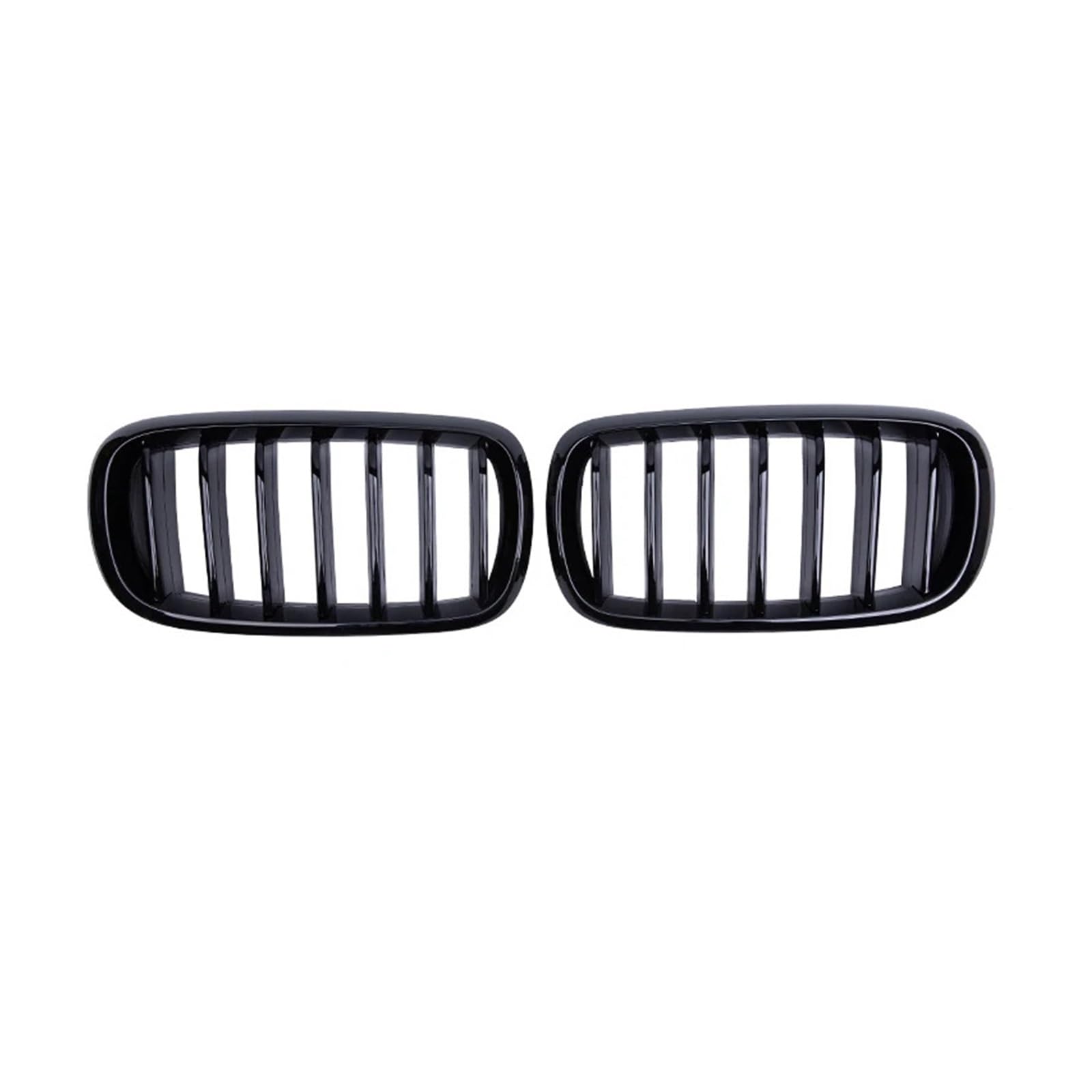 MEIZIYU Auto-Frontstoßstangengrill, passend for X5 X6 F15 F16 2014–2017, Haubengrill, glänzend schwarz, Einzellamellengitter, Renngrills Stoßstangengitter für die Frontpartie MEIZIYU Auto-Frontstoßstangengrill, passend for X5 X6 F15 F16 2014–2017, Haubengrill, glänzend schwarz, Einzellamellengitter, Renngrills Stoßstangengitter für die Frontpartie von MEIZIYU