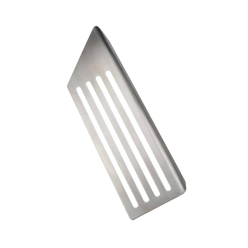 MEIZIYU Auto Fußpedal Fit for Tesla Modell 3 2017-2021 Accelerator Kraftstoff Bremse Rest Pedal Pads Abdeckung Aluminium nicht-Slip Bremspedale(1Pc Stainless Rest) von MEIZIYU