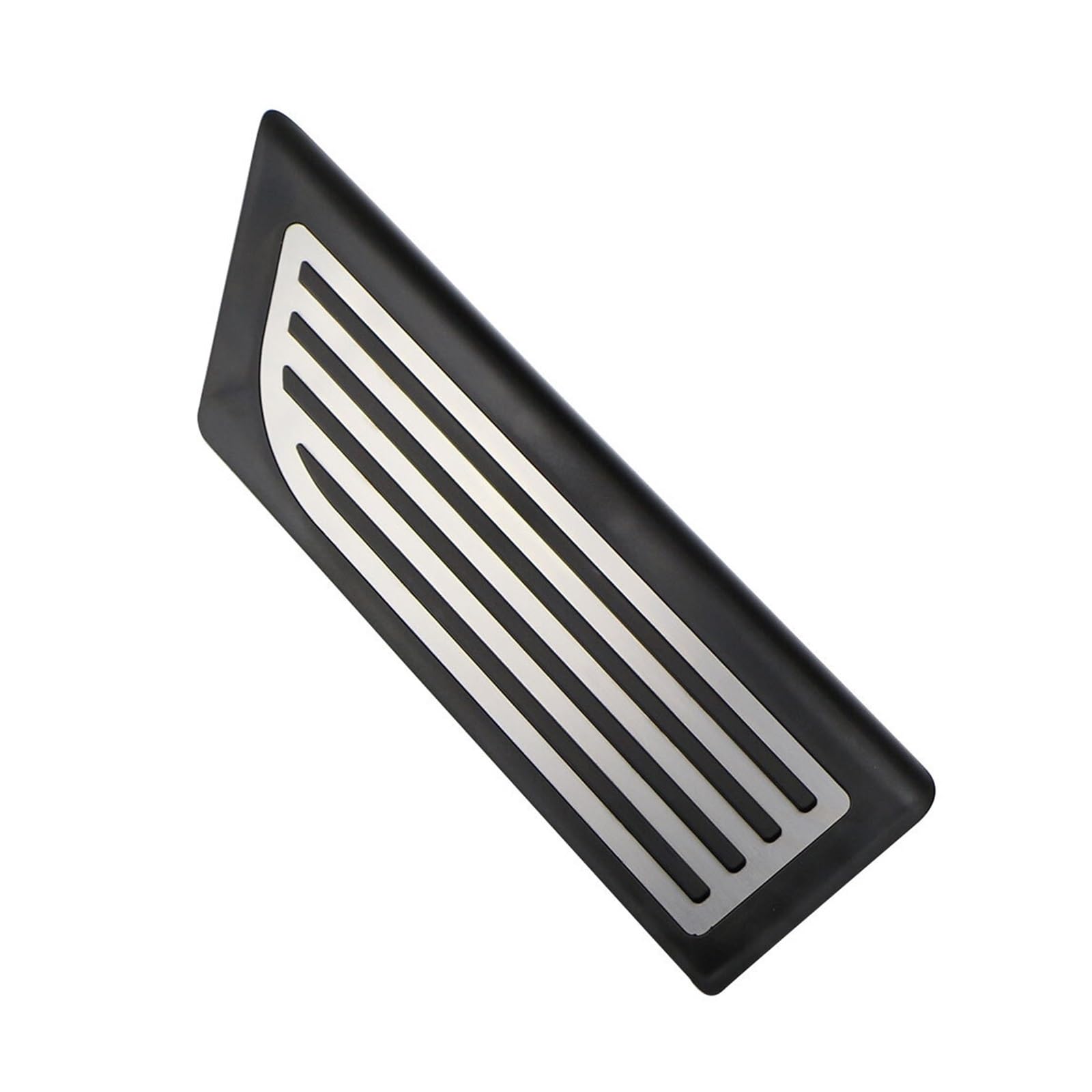 MEIZIYU Auto Fußpedal Fit for Tesla Modell 3 2017-2021 Accelerator Kraftstoff Bremse Rest Pedal Pads Abdeckung Aluminium nicht-Slip Bremspedale(1Pc Upgrade Rest) von MEIZIYU