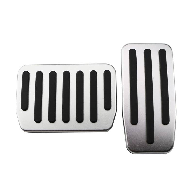 MEIZIYU Auto Pedale Fit for Tesla Modell 3 Model3 2016-2020 Teile Rest Bremspedal Schutz Abdeckung Zubehör Bremspedale(Silver) von MEIZIYU