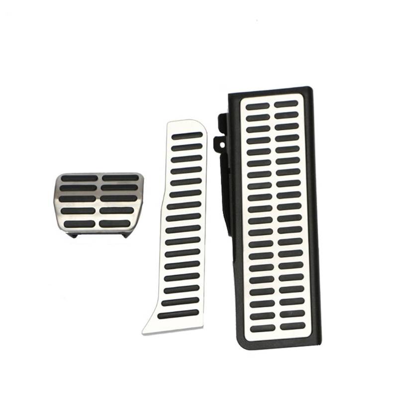 MEIZIYU Auto Pedale Fit for Volkswagen Fit for VW Tiguan LHD 2008-2016 Auto Bremse Rest Pedal Schutz Abdeckung auto-Styling Teile Bremspedale(AT With Rest) von MEIZIYU