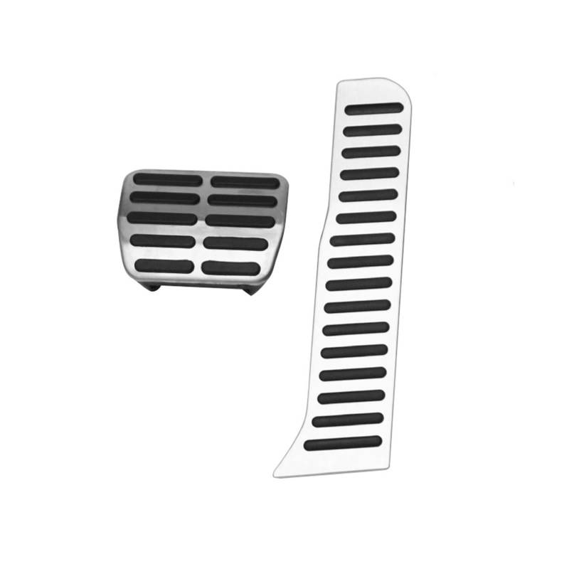 MEIZIYU Auto Pedale Fit for Volkswagen Fit for VW Tiguan LHD 2008-2016 Auto Bremse Rest Pedal Schutz Abdeckung auto-Styling Teile Bremspedale(AT Without Rest) von MEIZIYU