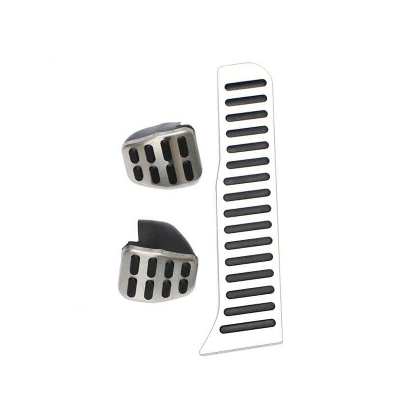 MEIZIYU Auto Pedale Fit for Volkswagen Fit for VW Tiguan LHD 2008-2016 Auto Bremse Rest Pedal Schutz Abdeckung auto-Styling Teile Bremspedale(MT Without Rest) von MEIZIYU