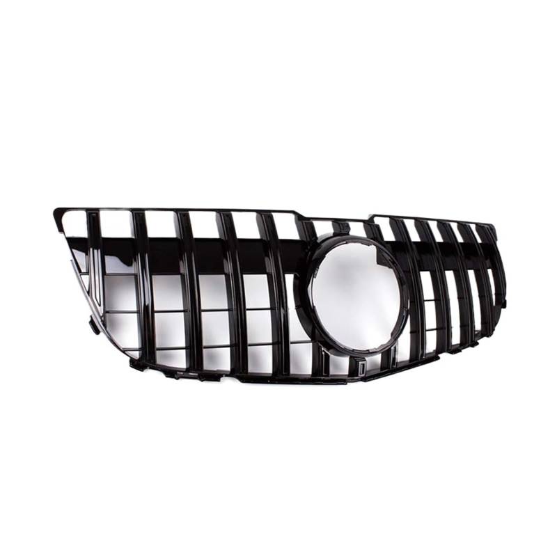 MEIZIYU Auto-Stoßstangen-Frontgrill, passend for GLK-Klasse, X204 2008–2012, Auto-Styling-Zubehör, Motorhauben-Netz-Oberer Renngrill Stoßstangengitter für die Frontpartie(Black) von MEIZIYU