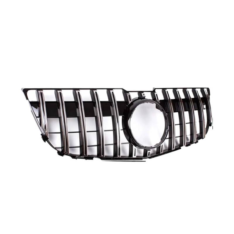MEIZIYU Auto-Stoßstangen-Frontgrill, passend for GLK-Klasse, X204 2008–2012, Auto-Styling-Zubehör, Motorhauben-Netz-Oberer Renngrill Stoßstangengitter für die Frontpartie(Silver) von MEIZIYU