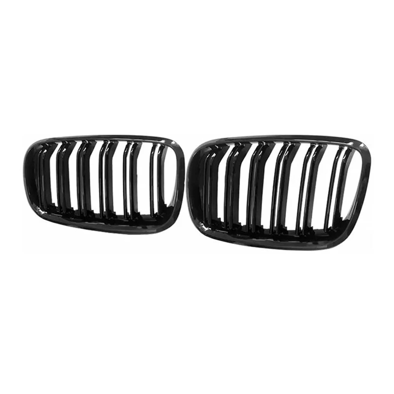 MEIZIYU Auto-Stoßstangengrill, passend for X5 X6 E70 E71 2008–2013, Autogrill, glänzend schwarz, Renngrills, Frontgrill, Doppellamellengitter Stoßstangengitter für die Frontpartie MEIZIYU Auto-Stoßstangengrill, passend for X5 X6 E70 E71 2008–2013, Autogrill, glänzend schwarz, Renngrills, Frontgrill, Doppellamellengitter Stoßstangengitter für die Frontpartie von MEIZIYU