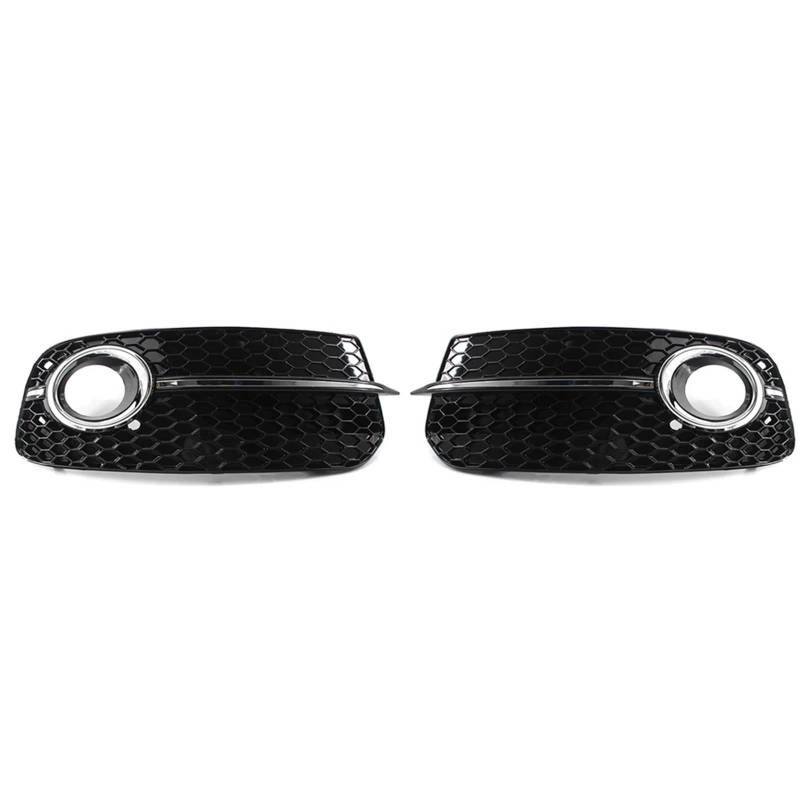 MEIZIYU Auto-styling Umrüstung Honeycomb Unteren Frontschürze Grille Fit for Q5 Facelift 2013-2017 Geändert Nebel Licht lampe Kühlergrill Stoßstangengitter für die Frontpartie von MEIZIYU