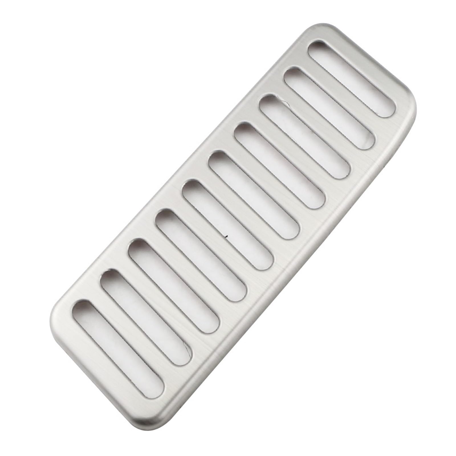 MEIZIYU Autopedale passend for Ford Mustang 2015–2021 Ersatzteile AT-Pedal Bremspedalabdeckung Fußstütze Pedale Pads Bremspedale(1Pcs Rest Pedal) von MEIZIYU