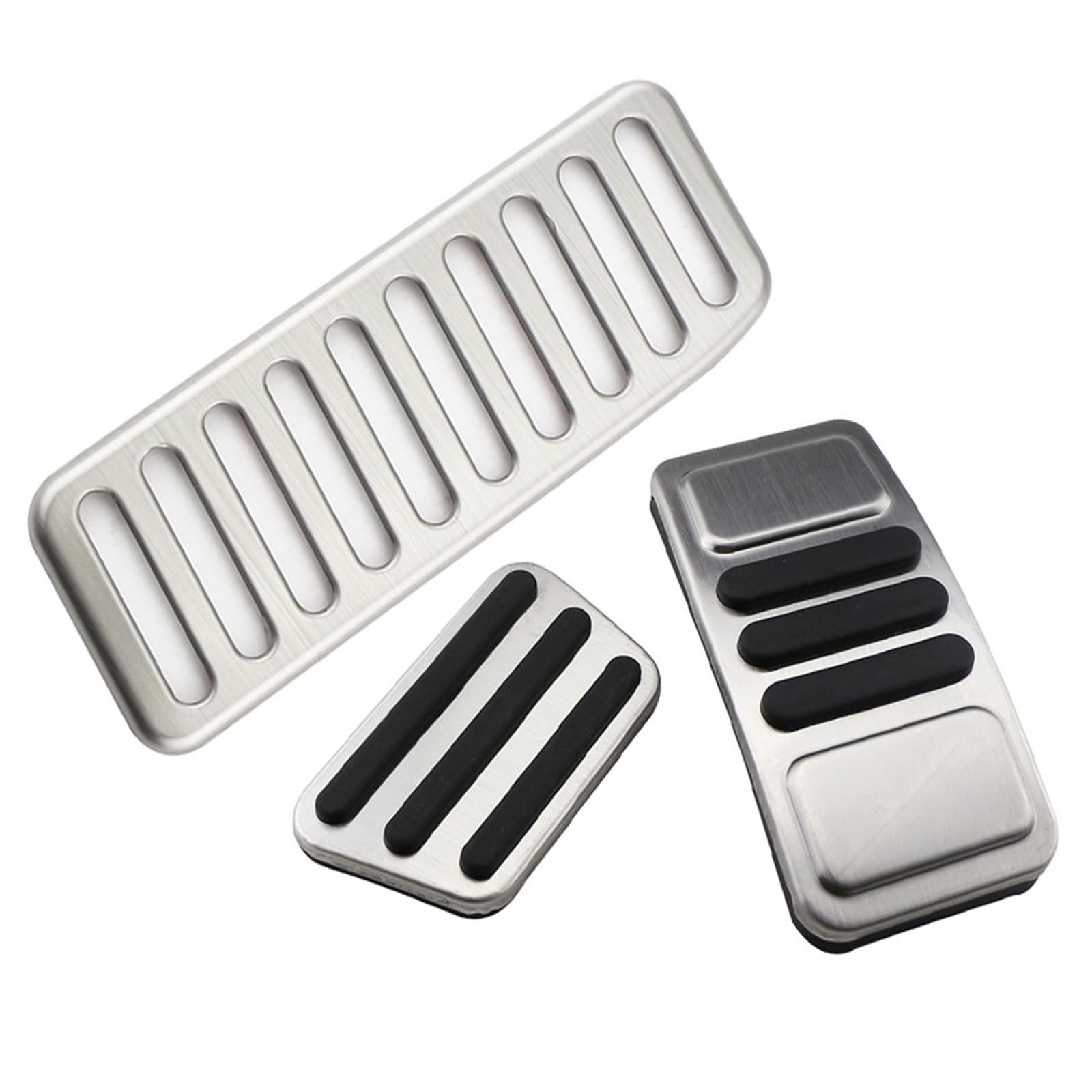 MEIZIYU Autopedale passend for Ford Mustang 2015–2021 Ersatzteile AT-Pedal Bremspedalabdeckung Fußstütze Pedale Pads Bremspedale(AT With Rest) von MEIZIYU