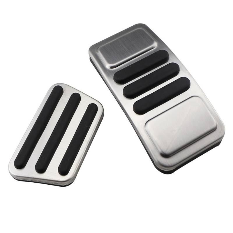 MEIZIYU Autopedale passend for Ford Mustang 2015–2021 Ersatzteile AT-Pedal Bremspedalabdeckung Fußstütze Pedale Pads Bremspedale(AT Without Rest) von MEIZIYU