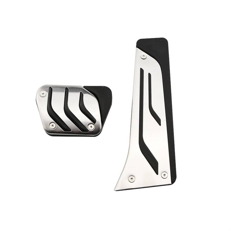 MEIZIYU Bremsbeschleuniger-Kraftstoff-Autopedale, passend for BMW 1 2 3 4Series M3 M4 E87 E90 F20 F21 F30 F32 F36 F80 F82 Fußstütze Bremspedal Bremspedale(2Pcs AT) von MEIZIYU