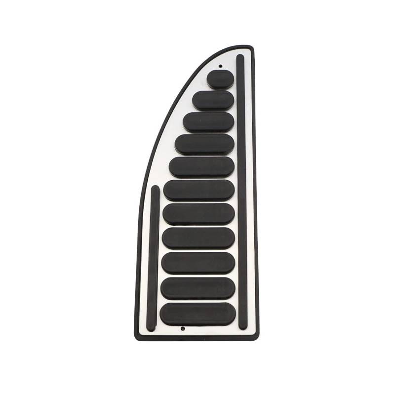 MEIZIYU Bremspedale passend for Jeep Renegade Compass Fiat 500X 2014–2020, Zubehör, Edelstahl, Auto-Gaspedalabdeckung, Ruhepedale Bremspedale(1Pc Style 1 Rest) von MEIZIYU