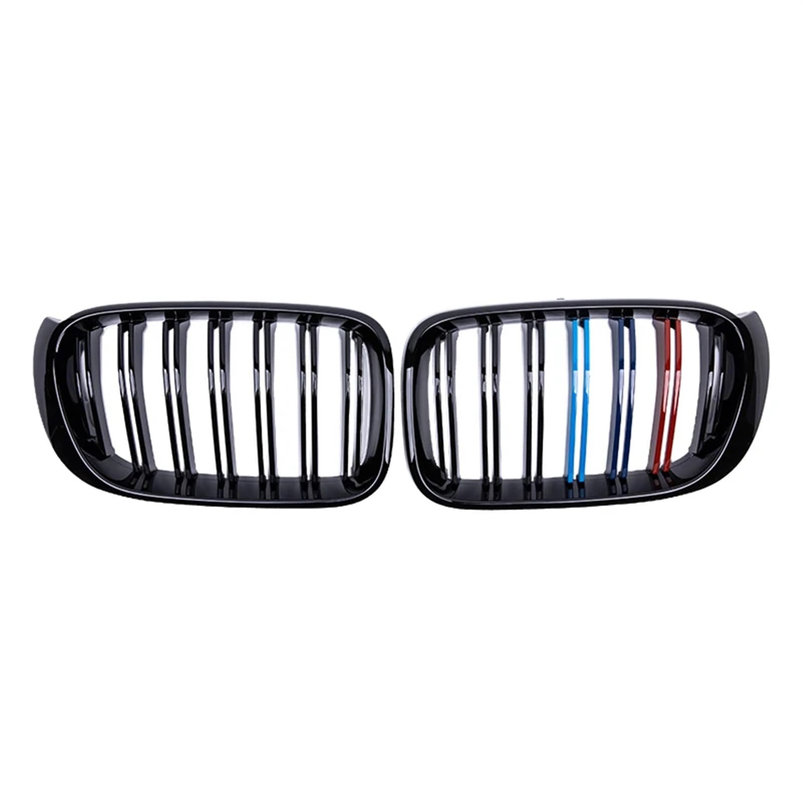 MEIZIYU Dual Slat Car Front Bumper Grilles Racing Grill Fit for X4 F26 X3 F25 2014–2018 Stoßstangengitter für die Frontpartie(M Color) von MEIZIYU
