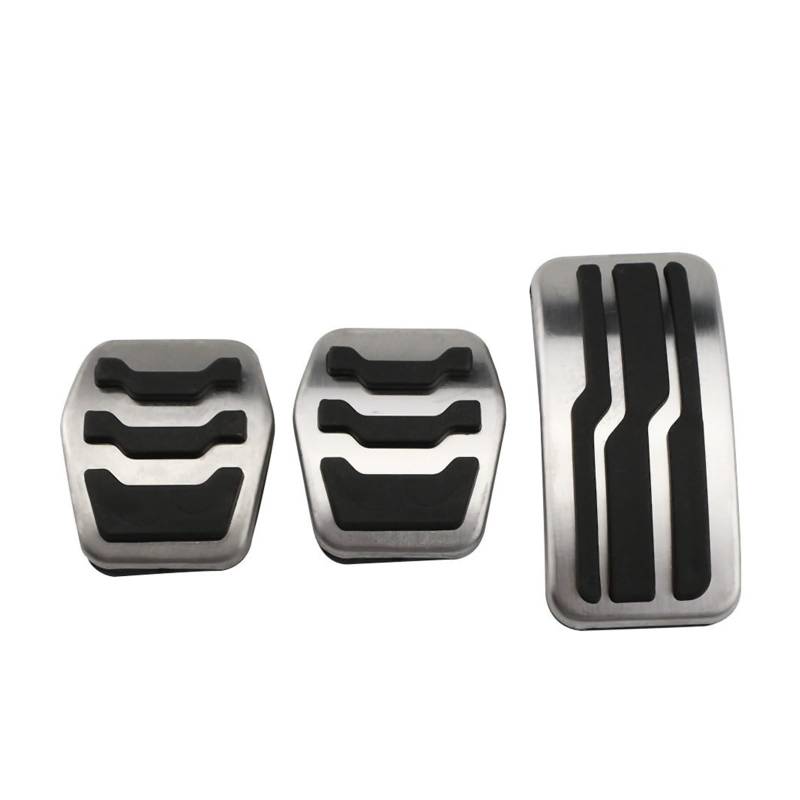 MEIZIYU Edelstahl-Bremspedalabdeckung, Autopedale, passend for Ford Focus 2 3 4 MK2 MK3 MK4 2005–2023, Zubehör Bremspedale(MT) von MEIZIYU