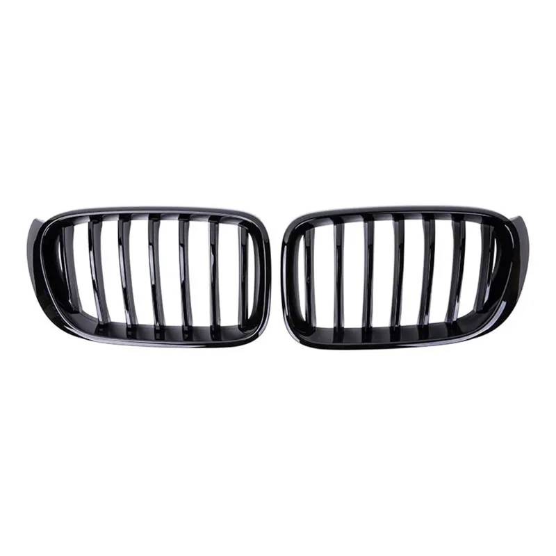 MEIZIYU Einzelne Linie Auto Front Stoßstange Grille Racing Grill for X3 X4 F25 F26 2014-2017 Lamellen Gitter zubehör Stoßstangengitter für die Frontpartie von MEIZIYU