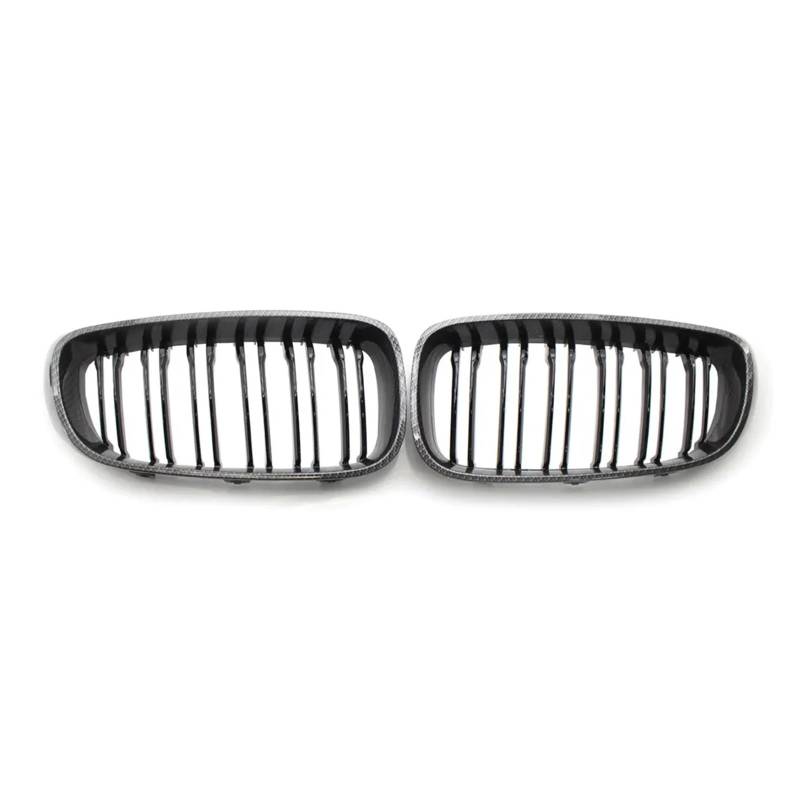 MEIZIYU Frontstoßstangengitter, passend for 3er GT F34 2013–2020 320i 328i 335i XDrive Double Line M Style Grill Stoßstangengitter für die Frontpartie(Carbon Fiber) von MEIZIYU