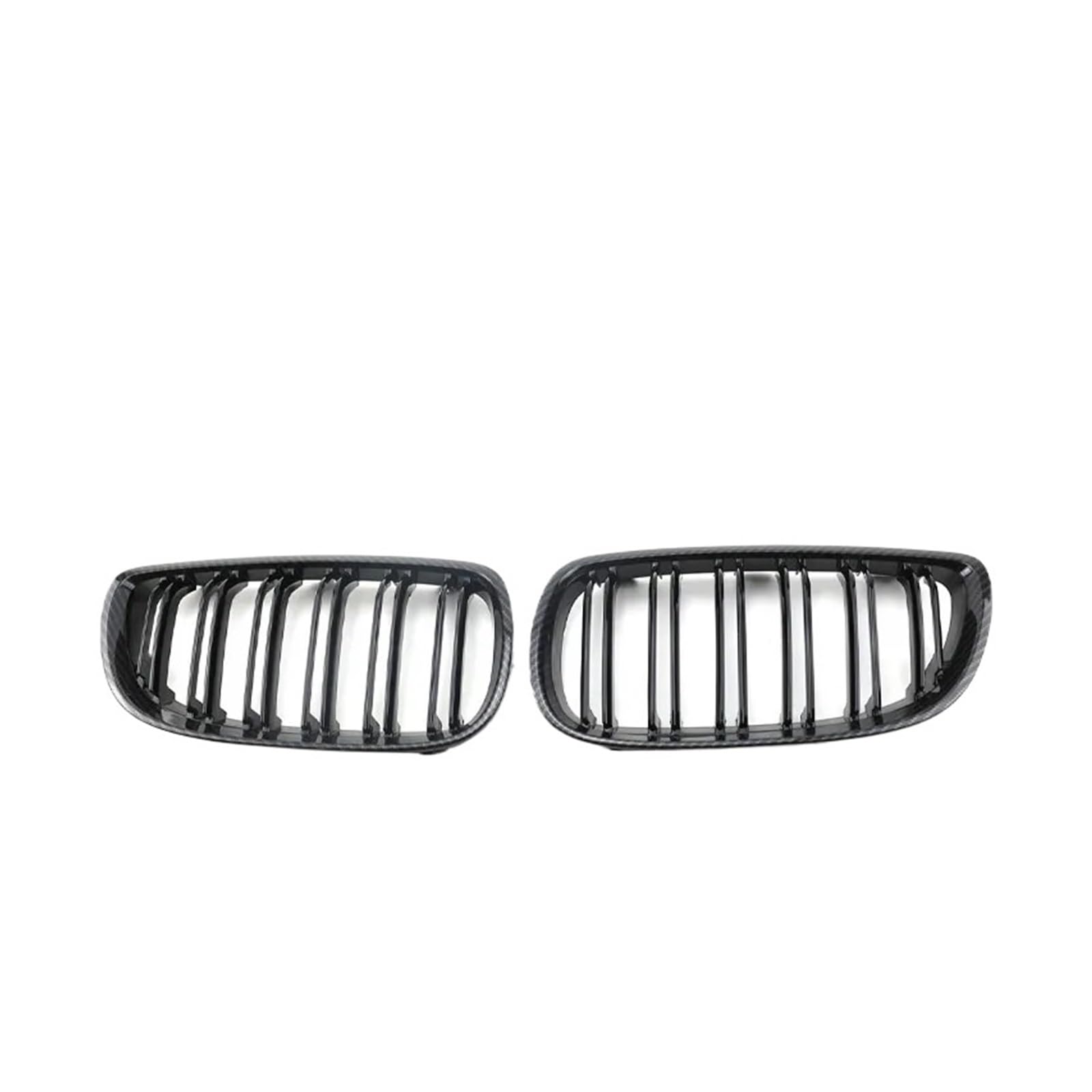 MEIZIYU Frontstoßstangengrill, passend for E92 E93 M3 2006–2009, Dual-Line-Grill, Auto-Styling, Renngitter, Ersatzteil Stoßstangengitter für die Frontpartie(Dual Carbon Style) von MEIZIYU