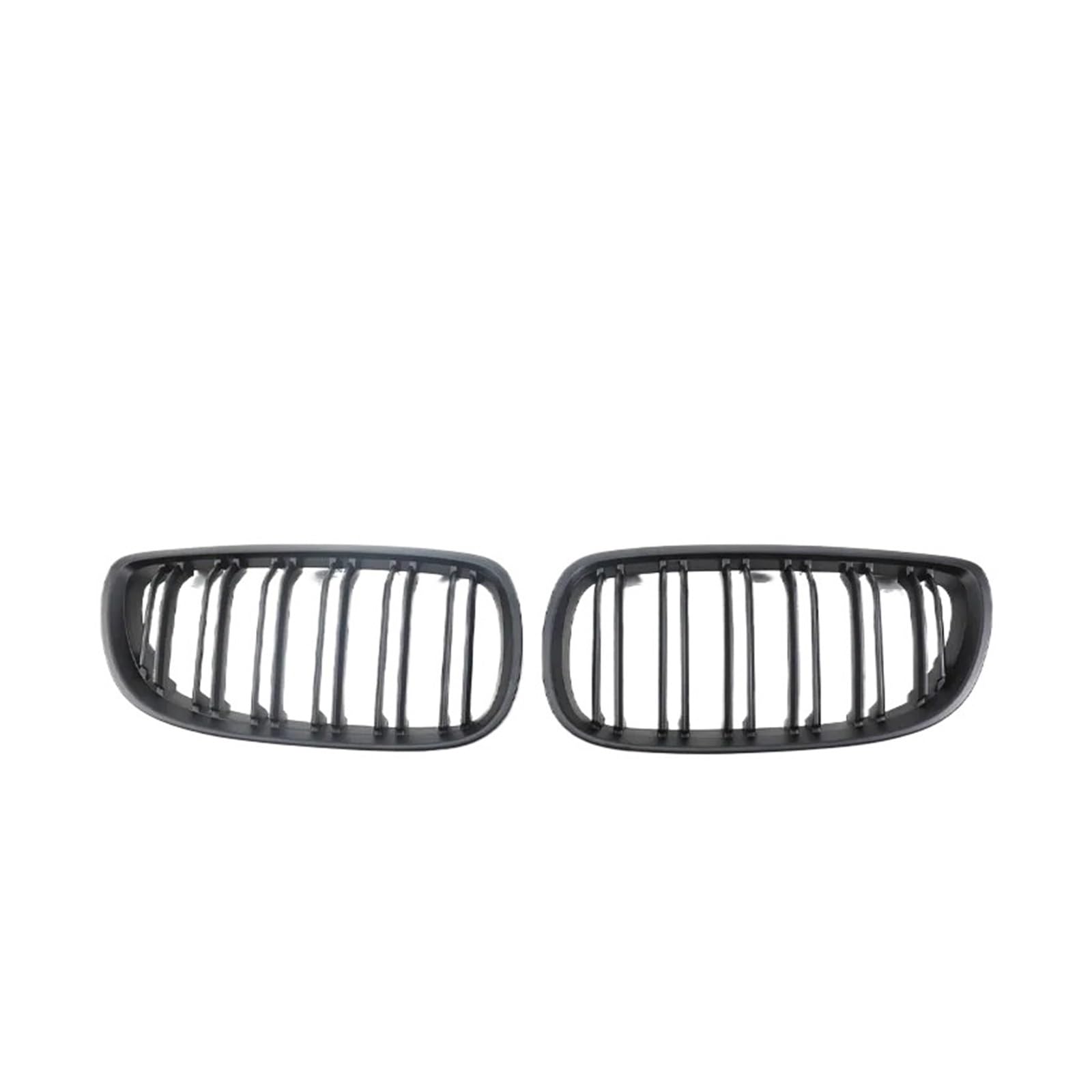 MEIZIYU Frontstoßstangengrill, passend for E92 E93 M3 2006–2009, Dual-Line-Grill, Auto-Styling, Renngitter, Ersatzteil Stoßstangengitter für die Frontpartie(Dual Matte Black) von MEIZIYU