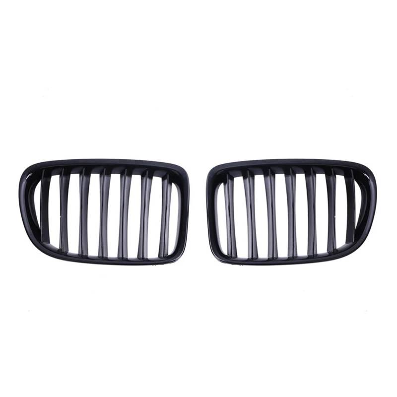 MEIZIYU Gitter Haube Grill Fit for E84 X1 2010 2011 2012 2013 2014 2015 Vorne Sport Auto Styling Stoßstangengitter für die Frontpartie von MEIZIYU