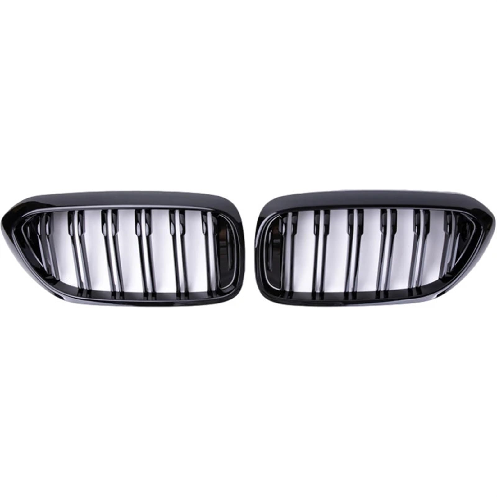 MEIZIYU Kühlergrill Auto Frontstoßstange Grills Racing Grill Passend for 5er G30 G38 525I 530I 540I 550I 2018–2020 Stoßstangengitter für die Frontpartie(Gloss Black) von MEIZIYU