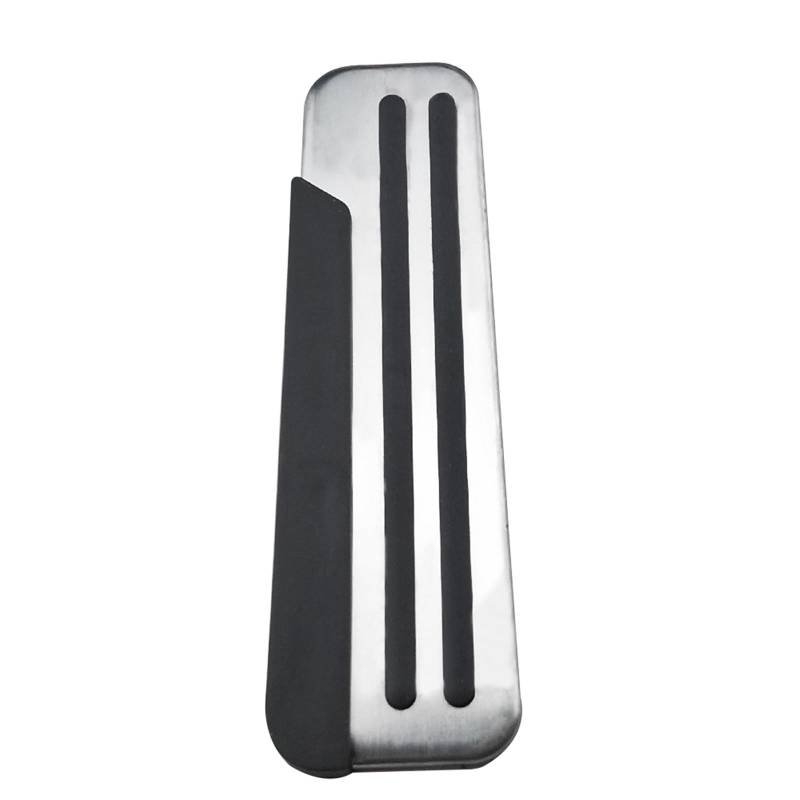 MEIZIYU Sport Edelstahl Kraftstoff Bremse Fußstütze Pedal MT AT Fit for Renault Duster Scenic 3 Talisman Koleos Samsung QM6 2017-2022 Bremspedale(1Pc Rest) von MEIZIYU
