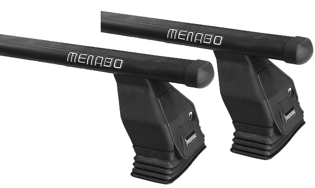 Dachträger Menabo Tema Peugeot 5008 ohne Reling 2009-2017 Aluminium von MENABO