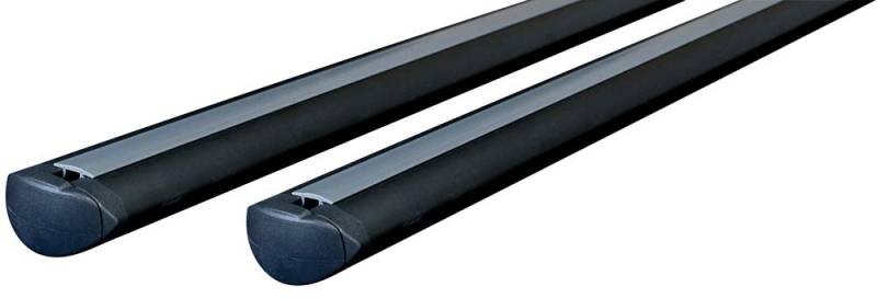 MENABO Set mit 2 Delta Alu-Dachträgern, Farbe Schwarz, Größe M von MENABO