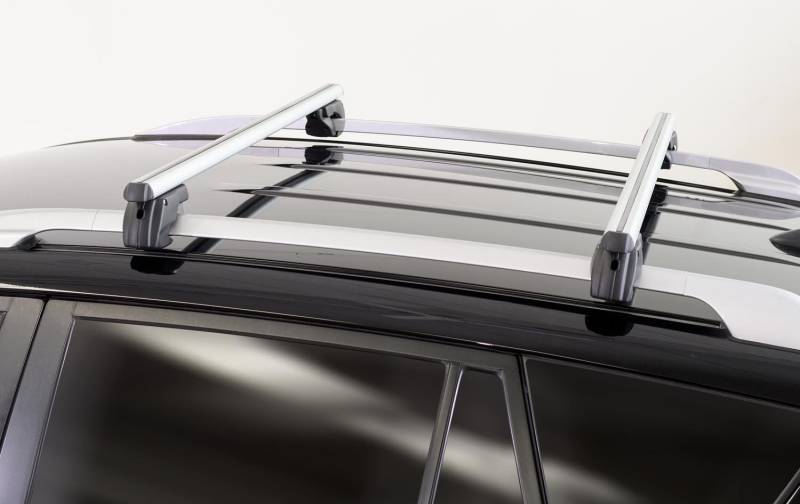 Alu Relingträger Sherman 135 kompatibel mit Volvo XC90 2002-2014 abschließbar von MENABO