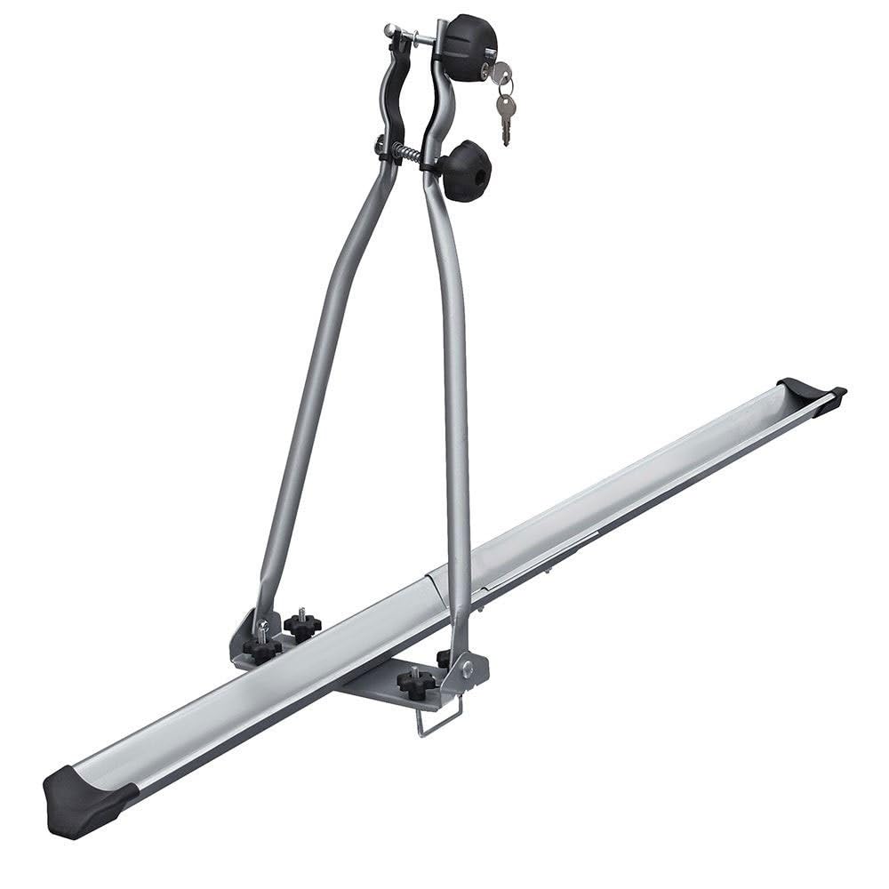 Menabo Unisex-Erwachsene 000036300000 Dach-Fahrradträger aus Aluminium, ideal für Profiradfahrer, Grey, 1 Bike Menabo Unisex-Erwachsene 000036300000 Dach-Fahrradträger aus Aluminium, ideal für Profiradfahrer, Grey, 1 Bike von MENABO