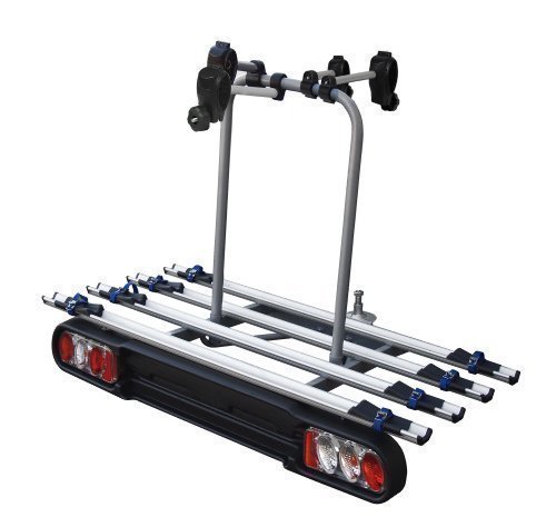 Menabo Race 4 Heckträger Fahrradträger für Anhängerkupplung abschließbar 4 Räder klappbar mit Quick-Stop Menabo Race 4 Heckträger Fahrradträger für Anhängerkupplung abschließbar 4 Räder klappbar mit Quick-Stop von MENABO