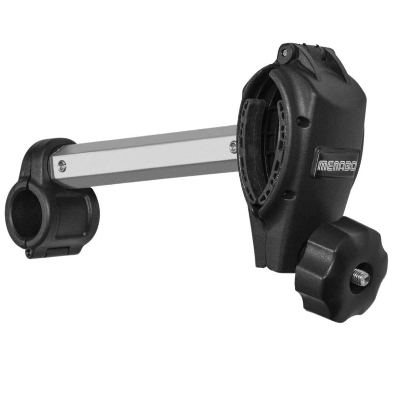 universal Rahmenhalter für Fahrradträger - extra lang 48cm - Rahmenhalterung Ersatzhalter für Fahrrad Heckträger - Fahrradrahmenhalter für Rahmendurchmesser 3-7cm - für U-Bügelrohr mit Ø 3cm von MENABO