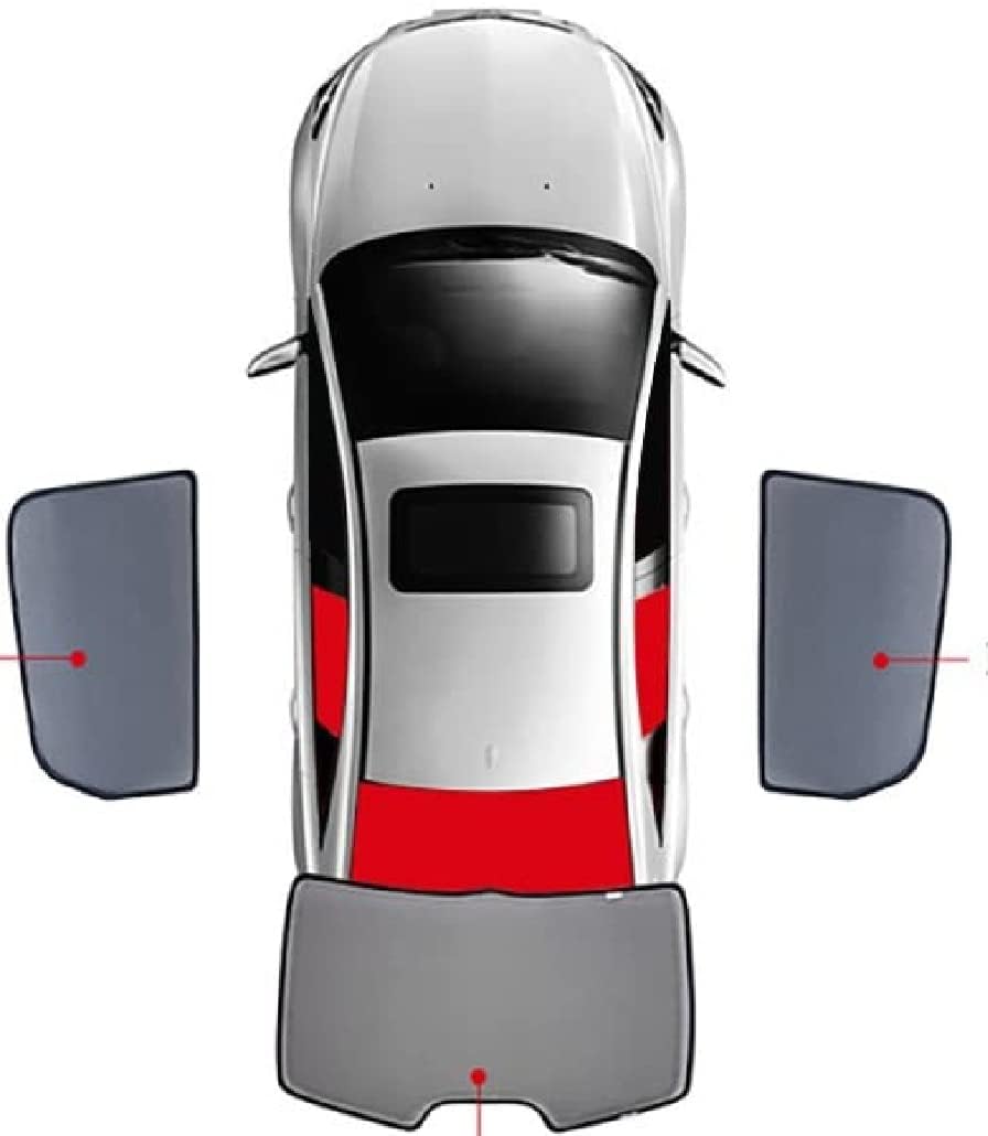 Auto Seitenfenster Sonnenschutz für V-W Golf 6 GTI 3 Türer 2008–2012, Magnetischer Front Heck Seitenscheibe Visier Faltbare Sonnenblende Datenschutz, W,C-3pcs-normal Auto Seitenfenster Sonnenschutz für V-W Golf 6 GTI 3 Türer 2008–2012, Magnetischer Front Heck Seitenscheibe Visier Faltbare Sonnenblende Datenschutz, W,C-3pcs-normal von MENGCH