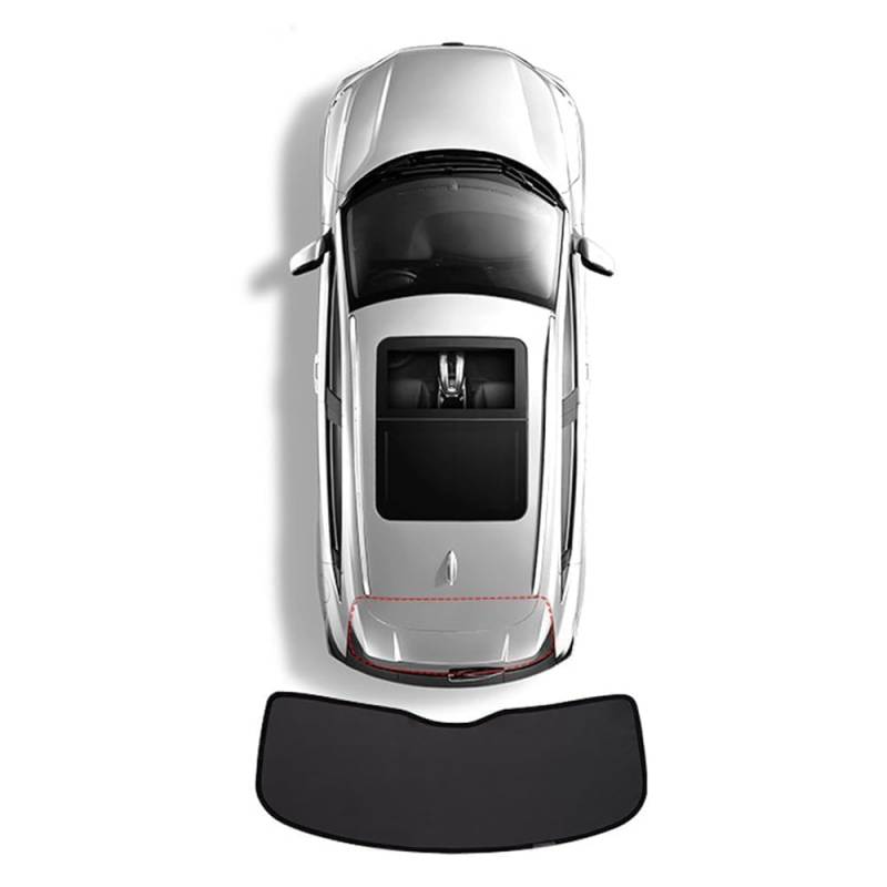 Auto Seitenscheiben Sonnenschutz,für Hyun-dai Tucson 2015-2020 Auto Sonnenschutz Visier UV Protection Schutz der Privatsphäre Schutz ZubehöR,Triangular-Window, W,Tailgate-Window-normal von MENGCH
