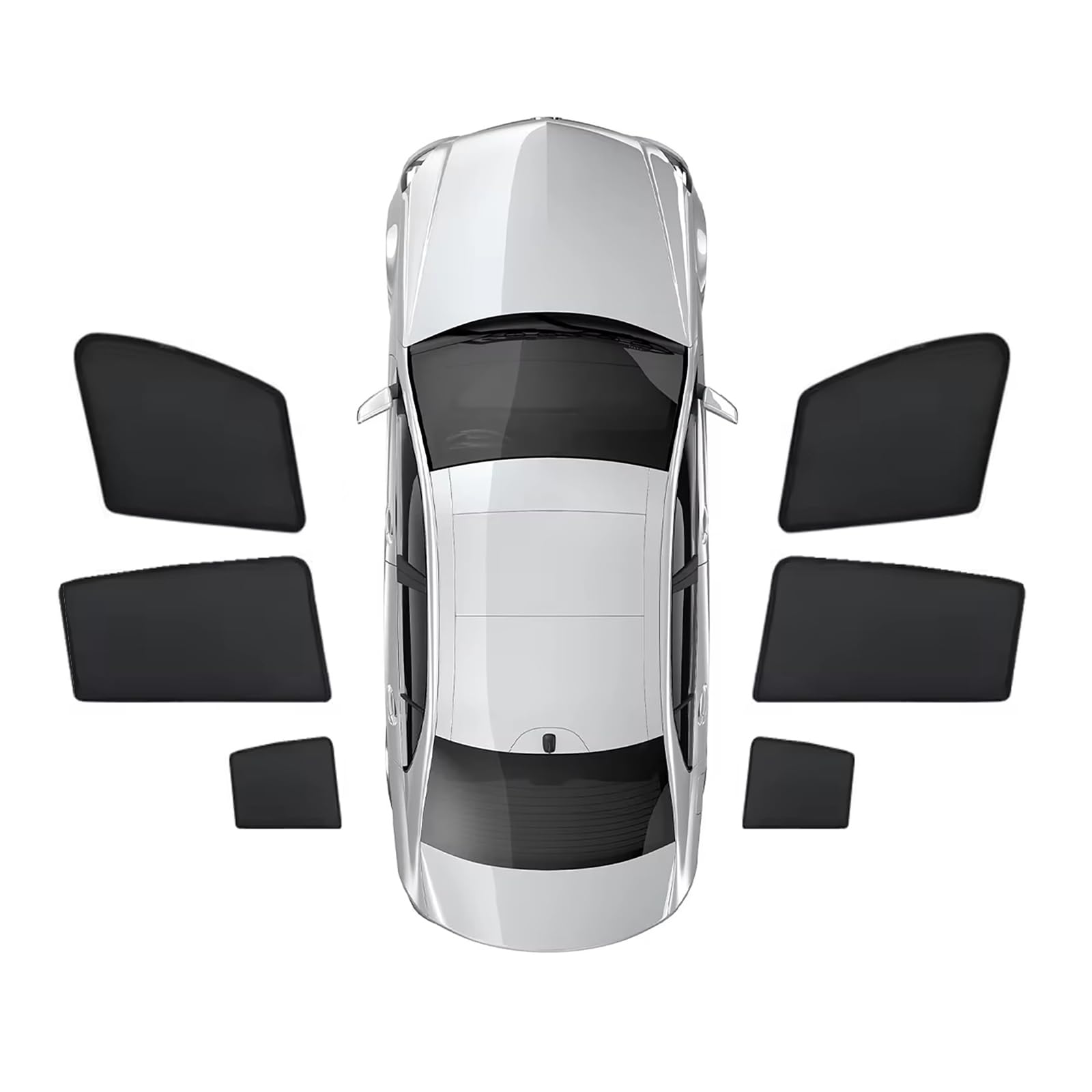 Sonnenschutz für die Seitenscheibe für Jeep Compass 5th Generation 2017-2024, Seitenfenster Meshmaterial Auto Blocks Hitze und UV-Strahlen Blendung,Doppelte Schutzwirkung,Side 6PCS Sonnenschutz für die Seitenscheibe für Jeep Compass 5th Generation 2017-2024, Seitenfenster Meshmaterial Auto Blocks Hitze und UV-Strahlen Blendung,Doppelte Schutzwirkung,Side 6PCS von MENGLX