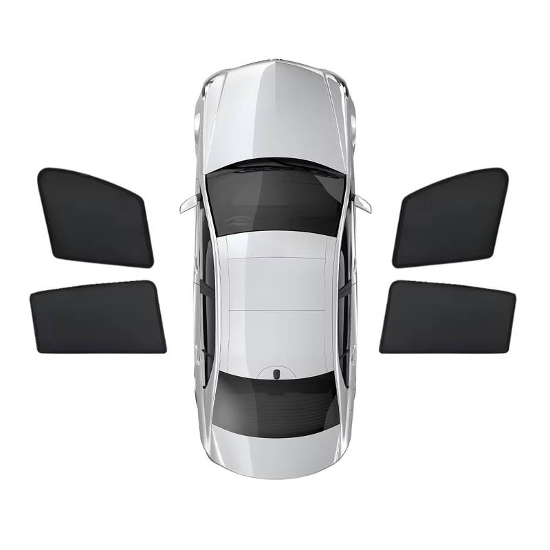 Sonnenschutz für die Seitenscheibe für Nissan Murano Second 2007-2014, Seitenfenster Meshmaterial Auto Blocks Hitze und UV-Strahlen Blendung,Doppelte Schutzwirkung,Side 4PCS von MENGLX