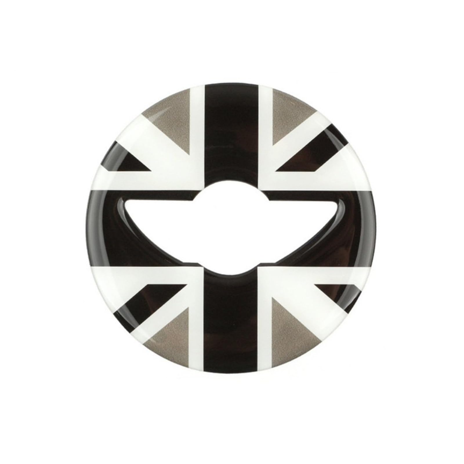 MENGZHONGYAO Auto-Lenkrad-Mittelabdeckung, passend for Mini Cooper F56 F55 F57, passend for Mini Countryman F60, passend for Mini Clubman F54, Auto-Dekor-Gehäuse-Aufkleber-Teile Lenkradbezüge (Size : MENGZHONGYAO Auto-Lenkrad-Mittelabdeckung, passend for Mini Cooper F56 F55 F57, passend for Mini Countryman F60, passend for Mini Clubman F54, Auto-Dekor-Gehäuse-Aufkleber-Teile Lenkradbezüge (Size : von MENGZHONGYAO
