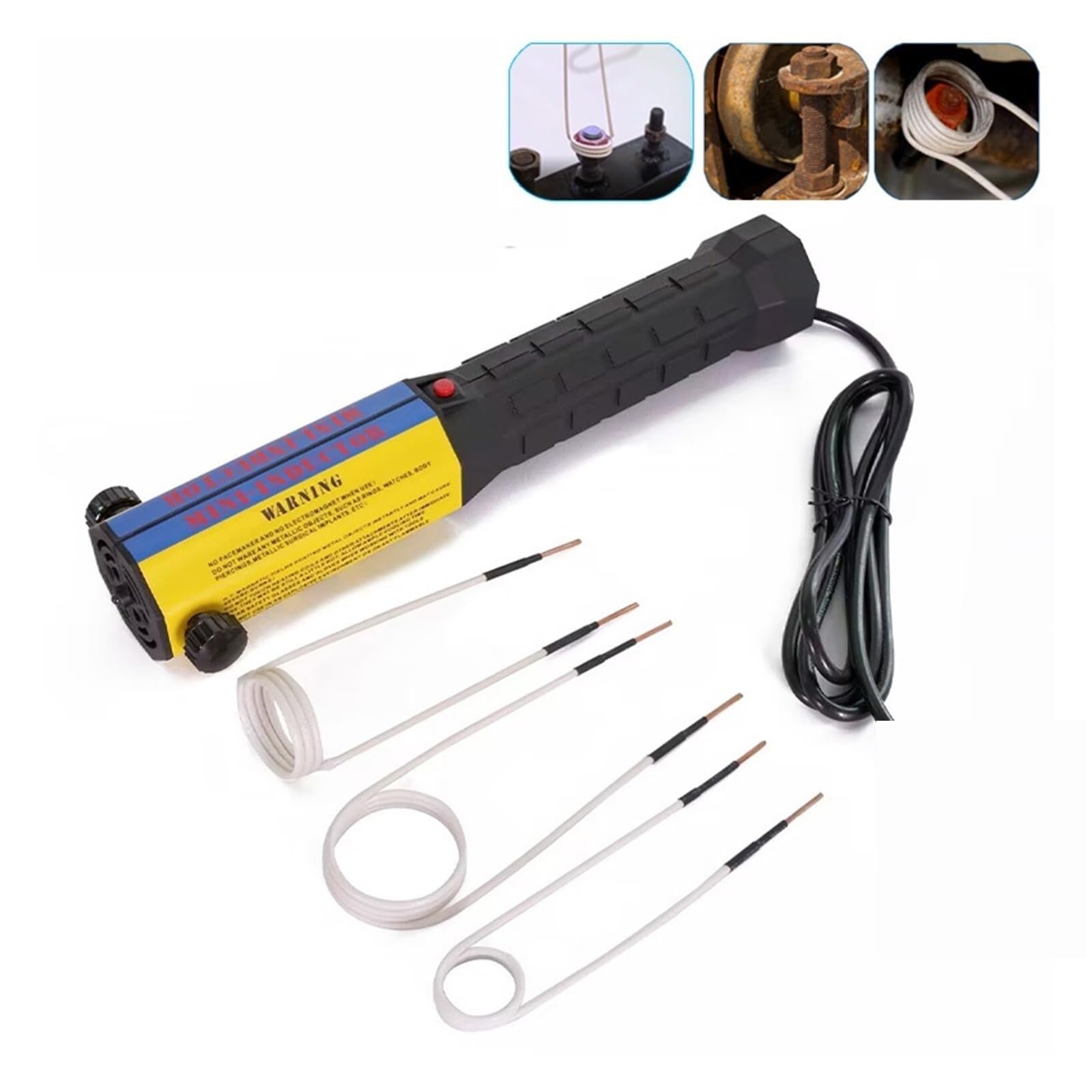 Induktionsheizgerät Handheld 1000 W Flammenlose Magnetische Induktion Heizung Teile Spule Kit for Auto Verwenden Bolzen Entferner Reparatur Maschine Auto Reparatur Werkzeu Ermöglicht einfache Demontag Induktionsheizgerät Handheld 1000 W Flammenlose Magnetische Induktion Heizung Teile Spule Kit for Auto Verwenden Bolzen Entferner Reparatur Maschine Auto Reparatur Werkzeu Ermöglicht einfache Demontag von MERHOVO