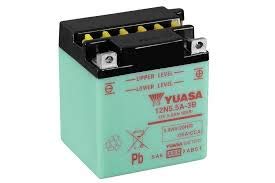 Batterie YUASA 12N5,5A-3B für Yamaha RD 350 73-75 von MES