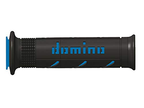 Domino Lenkergriffe Modell XM2 SUPER SOFT aus Gummi für Motorrad STRADALI/RACING Farbe schwarz/blau Länge: 120 mm und 125 mm Zubehör: 97.5595.04-00 Domino Lenkergriffe Modell XM2 SUPER SOFT aus Gummi für Motorrad STRADALI/RACING Farbe schwarz/blau Länge: 120 mm und 125 mm Zubehör: 97.5595.04-00 von MES