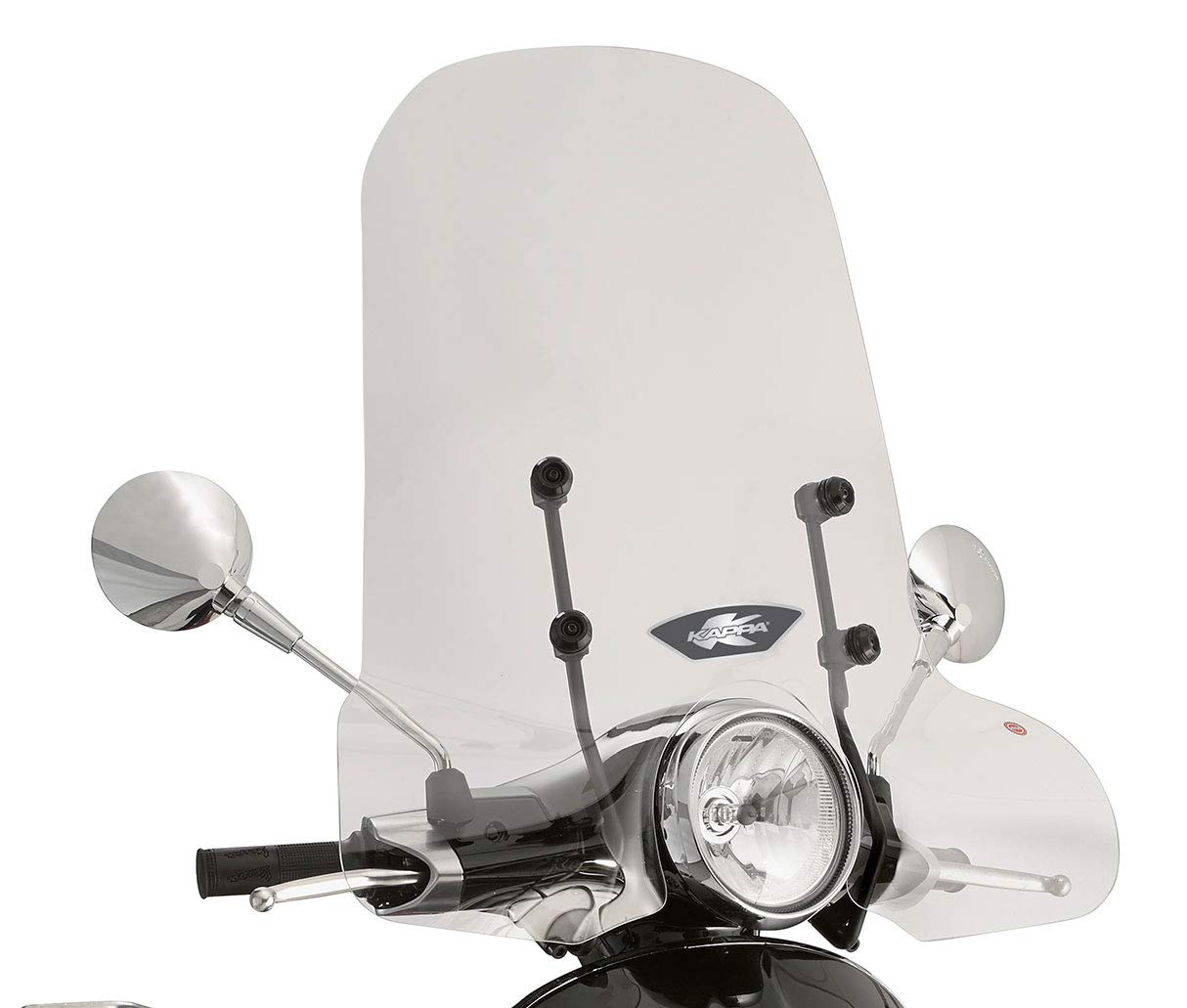 Windschutzscheibe Piaggio Vespa Primavera 50 125 150 2014 2015 2016 2017 2018 Windschutzscheibe Kappa Farbe transparent von MES