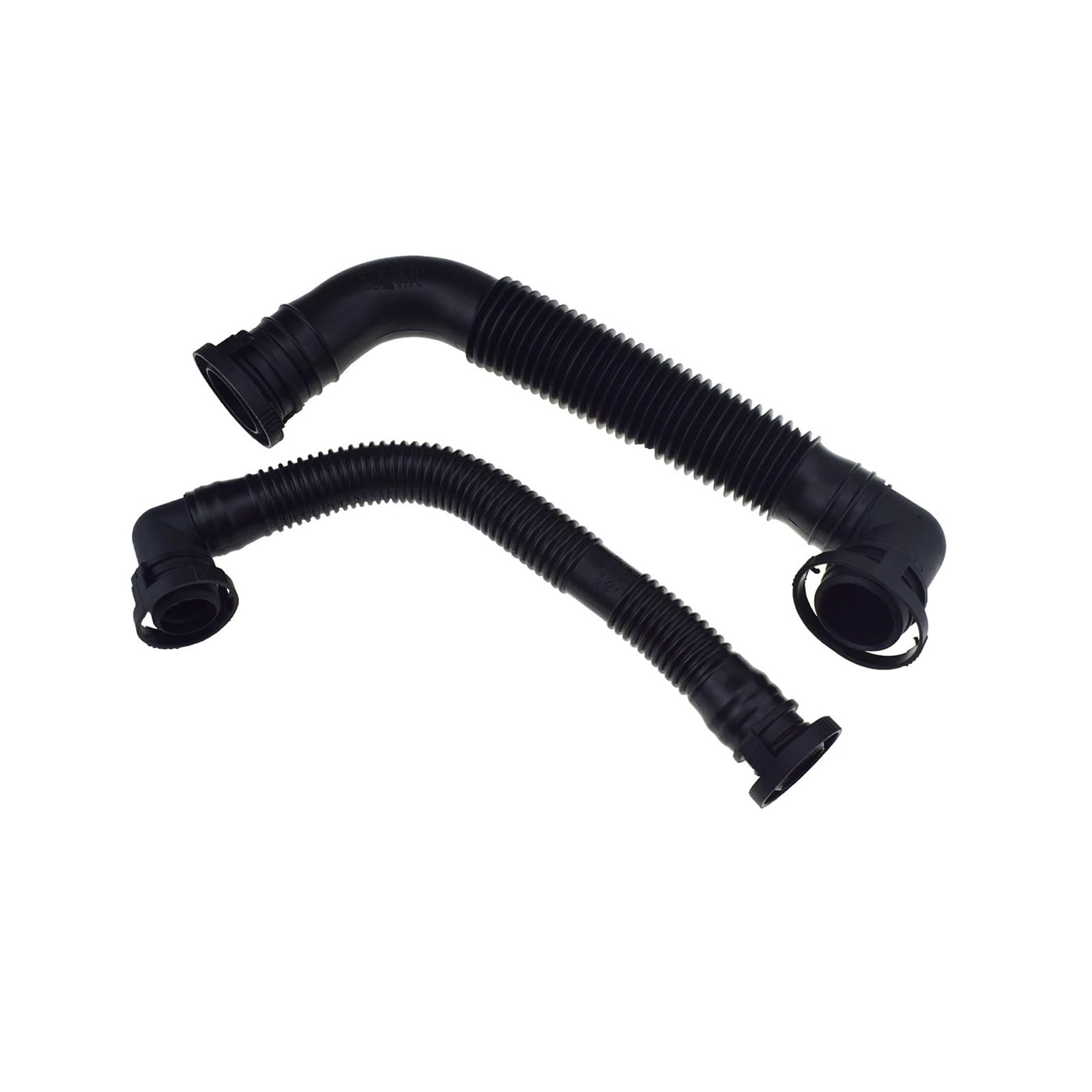 Auto-Lufteinlass Rohr 06A131127L 06A133567A J0131128 Einlass Auslass Sekundäre Luftpumpe Schlauch Für VW Für Golf MK4 Für TOURAN Für Touareg Für Passat 1997-2011 Lufteinlässe(2 pcs Kit) von MESKEL