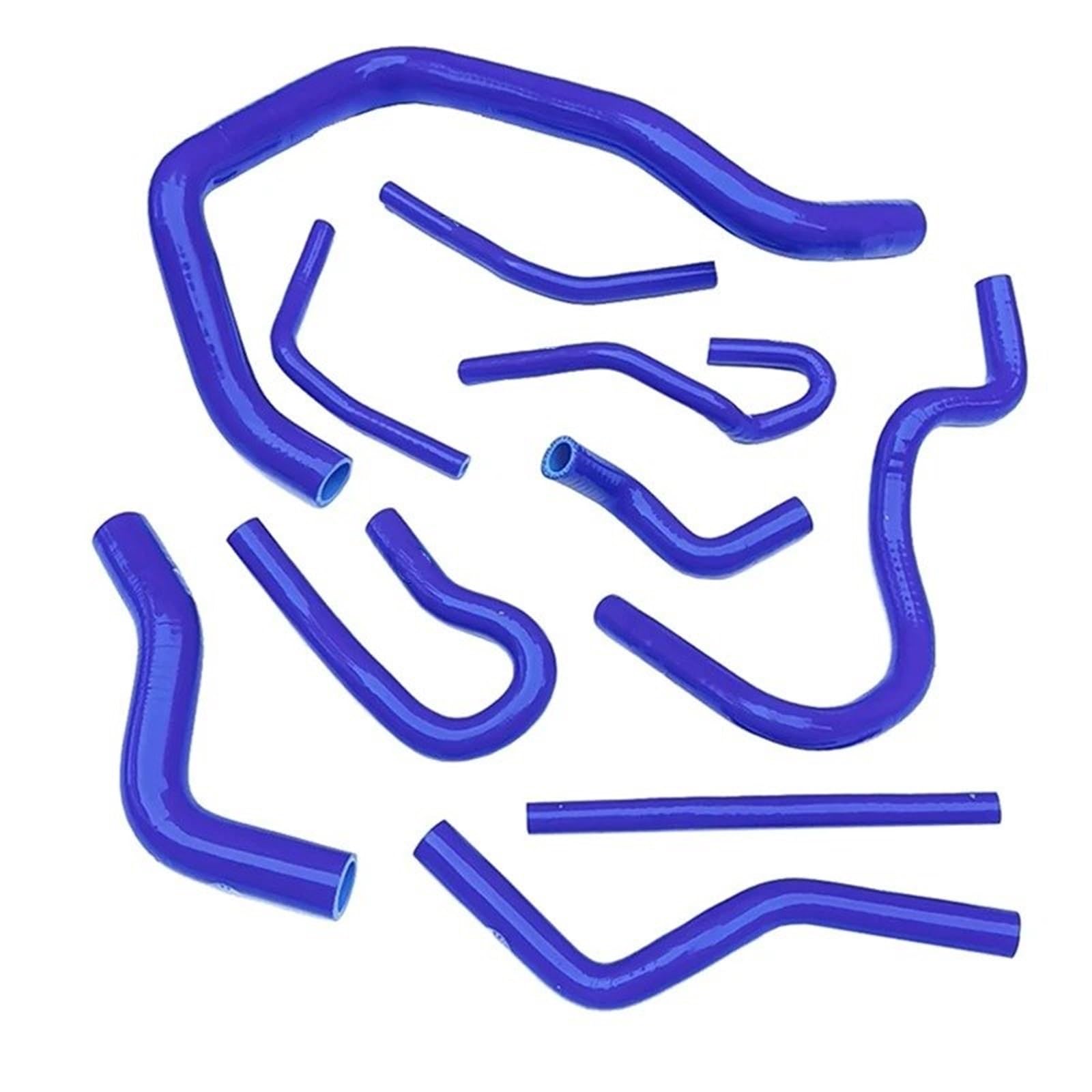 Auto-Lufteinlass Rohr FÜR Civic EK3 D15 D16 SOHC EG/EK 1992 1993 1994 1995 1996 1997 1998 1999 2000 Silikon Kühlerschlauch Kit (10 PCS) Lufteinlässe(K8-1303 Blue) von MESKEL