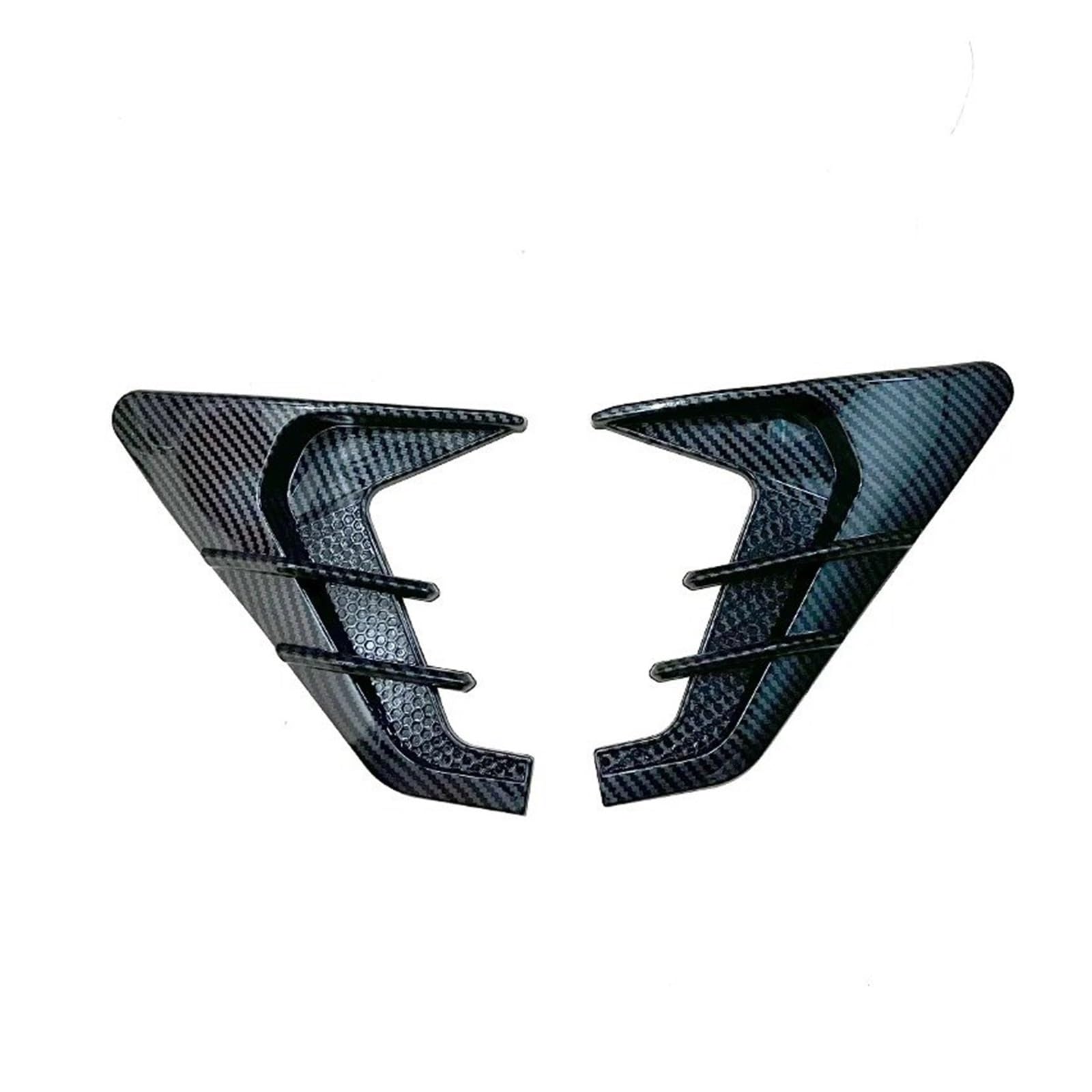 Auto-Lufteinlass Rohr Für A3 8V Auto Tuning Side Fender Air Vent Dekoration Abdeckung Lufteinlässe(Carbon) von MESKEL