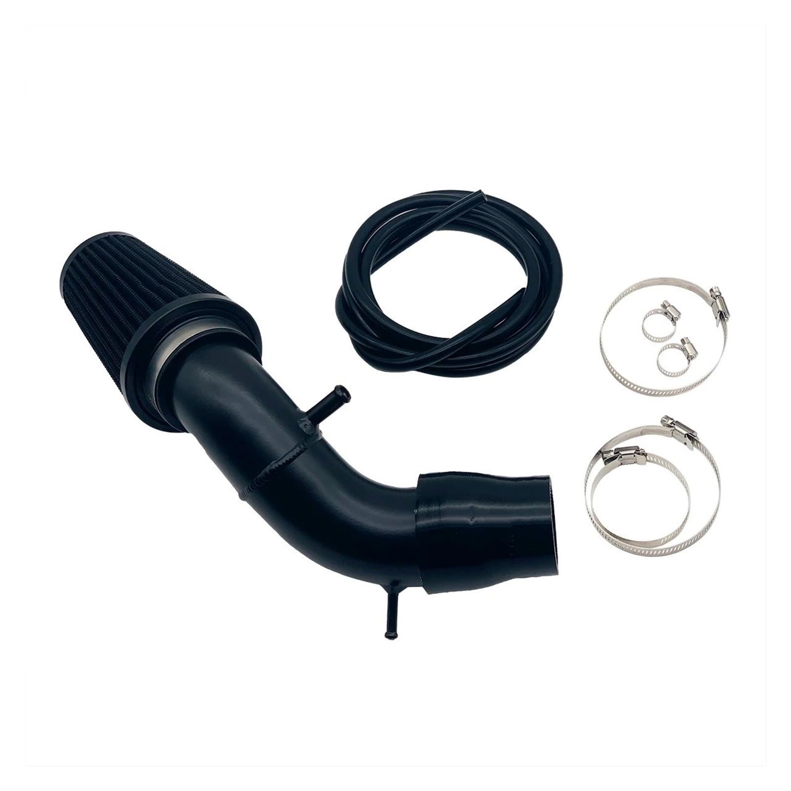 Auto-Lufteinlass Rohr Für Abarth 500 595 695 Lufteinlass-High-Flow-Zufuhrsystem In Airbox-Position. Ersatz-Lufteinlass-Set Für Performance-Teile Lufteinlässe(Schwarz) von MESKEL