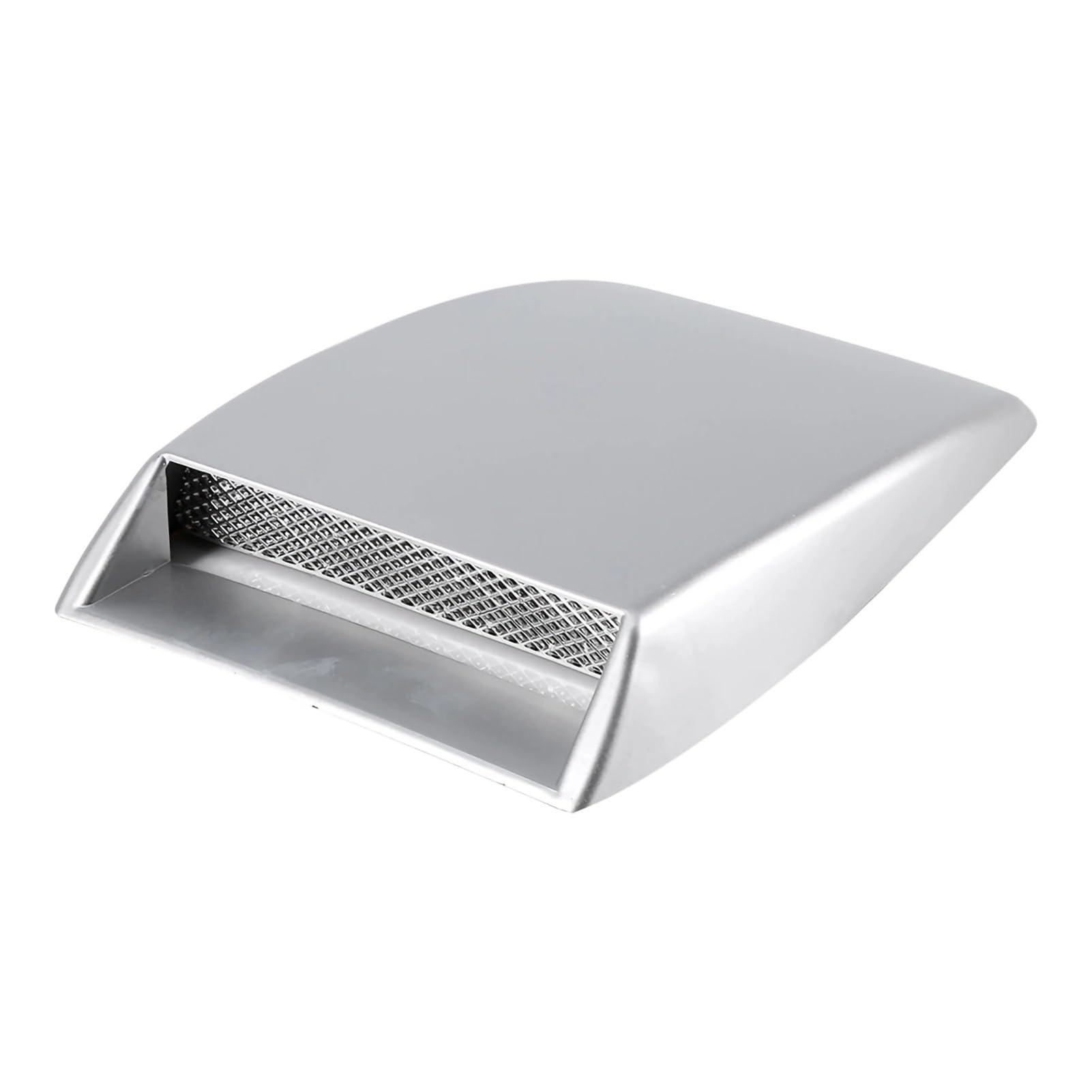 Auto-Lufteinlass Rohr Für Benz Universal Auto Tuning Auto Air Flow Intake Hood Scoop Vent Motorhaube Dekorative Abdeckung Zubehör Lufteinlässe(Silber) von MESKEL