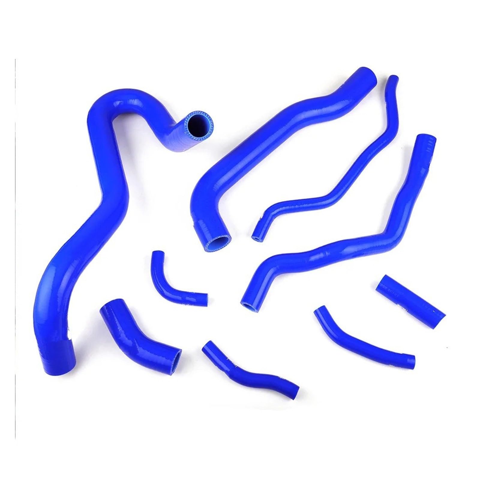 Auto-Lufteinlass Rohr Für Civic FD2 FG2 K20 2,0 L Silikon Kühlmittel Kühler Schlauch Kit Motor 8th Generation 9 Teile/Satz Lufteinlässe(Blau) von MESKEL
