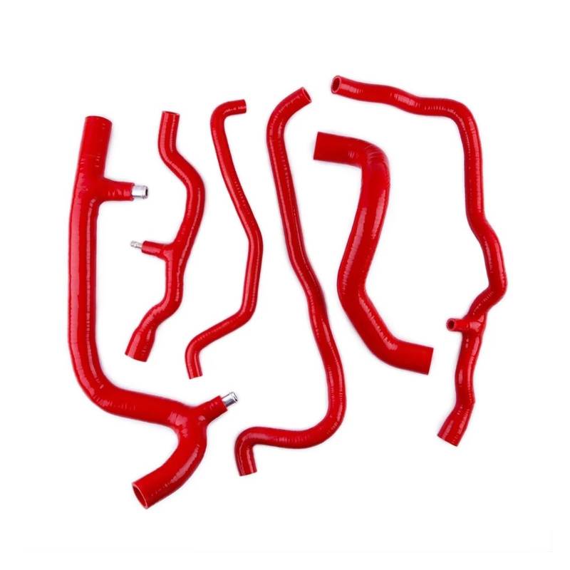 Auto-Lufteinlass Rohr Für Clio RS MK2 172&182 Cup 1999 2000 2001 2002 2003 2004 2005 2006 Silikon-Kühlmittelschlauch Lufteinlässe(Rot) von MESKEL