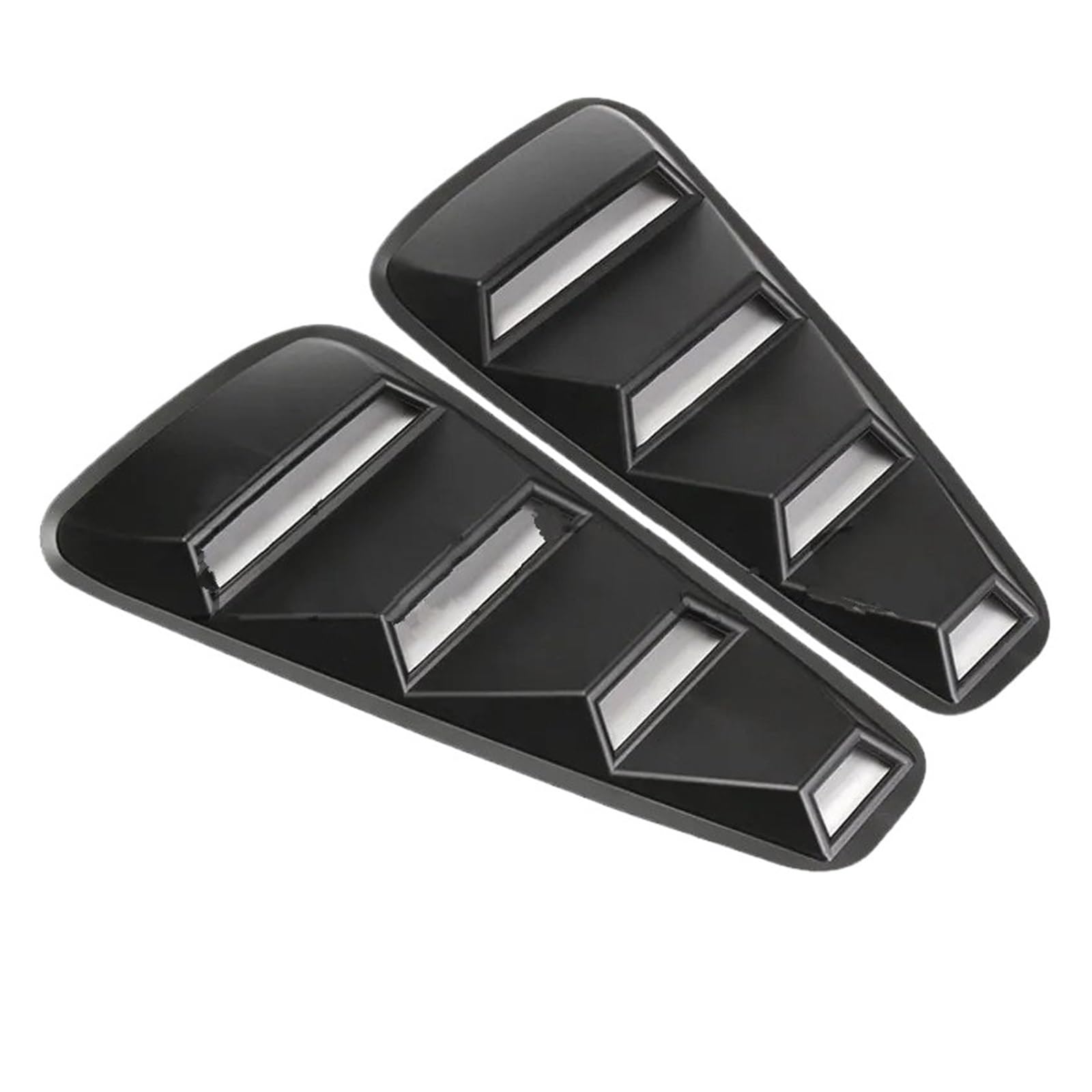 Auto-Lufteinlass Rohr Für Ford Für Mustang 2005-2012 2013 2014 1/4 Viertel Seite Lufteinlass Blasdüse Belüftungsventil Fenster Lamellen Schaufelabdeckung Dekoriert Shark Gill Lufteinlässe von MESKEL