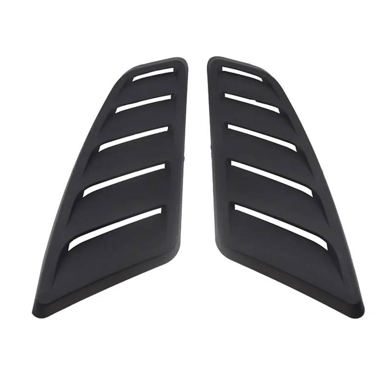 Auto-Lufteinlass Rohr Für Ford Für Mustang 2015 2016 2017 Universal ABS Kunststoff Auto Air Intake Scoop Bonnet Hood Vent Front Hood Vent Panel Trim 2 Stücke Lufteinlässe von MESKEL